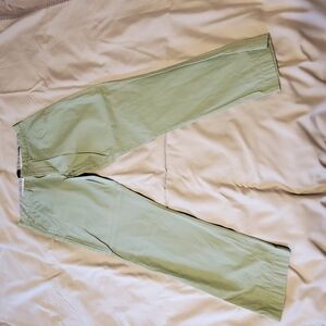 Men's Green J. Crew Chino Pants